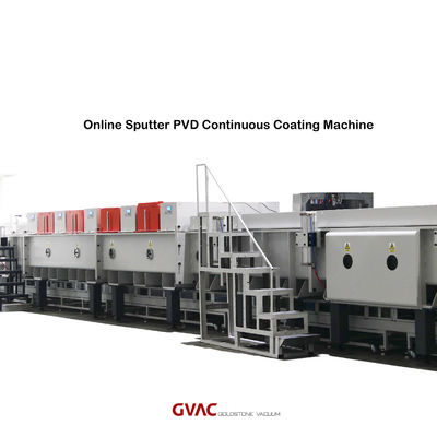Qualität  Reflect Glass PVD Coating Machine Low E Glass Vacuum Magnetron Sputtering usine