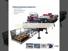 Weiße Vakuumbeschichtungsmaschine mit 50 Hz Frequenz, SUS304 Kammermaterial und 0,1-5 µm Beschichtungsdicke